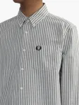 Рубашка на пуговицах Fred Perry, серый - фото 5