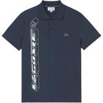 Мужская поло LACOSTE, зеленый - фото 3