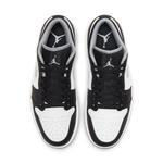 Кроссовки 1 low 'black white grey' Air Jordan, черный - фото 4