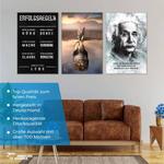 Картина на холсте Hustling Sharks Your Future, черный - фото 4