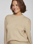 Свитер VILA VIRil, Mottled Beige - фото 7
