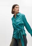Блуза LOLA CASADEMUNT Button-down blouse, Turquoise - фото 6