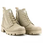 Ботинки Palladium Pallabase Twill, бежевый - фото 5