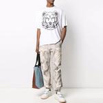 Футболка мужская белая Kenzo, белый - фото 2