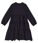 Многоярусное платье Il Gufo, синий - фото 4