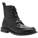 Both ReRe Ботинки на шнуровке унисекс черные, цвет Black - фото 2