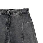 Юбка джинсовая женская черная Chanel - фото 4