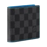 LOUIS VUITTON Slender Wallet Damier Graphite Blue - фото 4