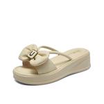 Шлепанцы женские Dusto, бежевый - фото 2