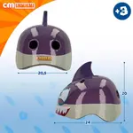 Шлем K3yriders 3D Shark junior, фиолетовый - фото 6