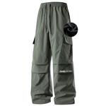 Повседневные брюки Unisex Jeep, черный обычный+фиолетовый обычный - фото 11