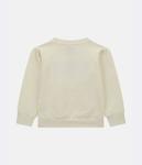 Толстовка детская Guess с блестящей надписью, бежевый - фото 2