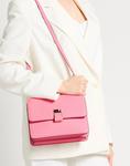 Сумка через плечо Valextra, розовый - фото 3