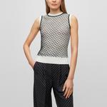 HUGO BOSS Топ женский белый - фото 5