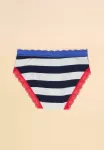 Трусики Joules, Navy White Stripe - фото 2