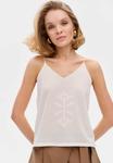 Топ blue shadow Top, White - фото