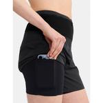 Женские шорты для трейлраннинга Craft, черный - фото 5