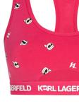 Karl Lagerfeld бюстгальтер Ikonik 2.0 Peephole, розовый - фото 2