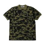Поло BAPE 1st Camo One Point Polo, Green - фото