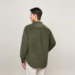 Велюровая рубашка Tommy Hilfiger, зеленый - фото 12