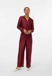 Брюки Vero Moda VMTOMA Hohe Taille, Syrah/Red - фото 5