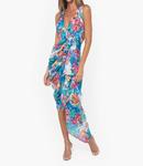 Тулум платье миди в ярком цветочном принте JBQ, Bright Floral - фото 3