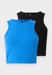 Топ ONLBELIA CROP 2 PACK ONLY, черный - фото 6