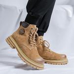 Мужские ботинки Cahhrrn X Martin Boot Men Beige Weishibangwei - фото 19