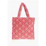 Сумка-тоут с монограммой Terry Tory Burch, Red - фото