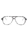 Thom Browne Eyewear очки-пилоты, серый - фото