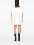 Marni мини-платье с начесом, белый - фото 4