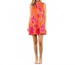 Айлани платье в оранжево-розовом цвете THML - фото