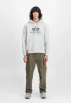 Простая толстовка Alpha Industries, Hellgrau - фото 2