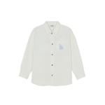 MONOGRAM 26SS Рубашка женская MLB, кремовый - фото