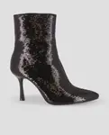 Женские ботильоны с черными пайетками Blogger, черный - фото