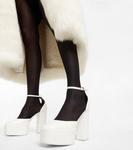 Далила платформенные кожаные лодочки Paris Texas - фото 4