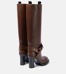 Сапоги до колена Burberry, коричневый - фото 3