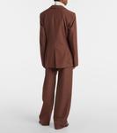 Твиловый блейзер Lemaire, Rosy Brown - фото 3