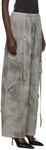 Серые брюки с карманами-карго Acne Studios, Mid grey - фото 2