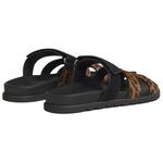 HERMES Сандалии Chypre Slide женские черные - фото 5