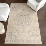 Старинный винтажный ковер Fable nuLOOM, 152x244 см, бежевый - фото 2