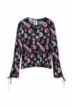 Блуза Desigual PLEATED FLORAL, Black - фото 6