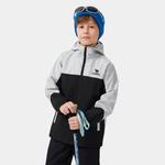 Детская куртка с капюшоном Moderate CAMEL, glacier серый/phantom черный - фото 9