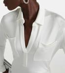 Платье макси iana со сборками Tove, белый - фото 4