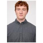 Рубашка из меланжевой фланели - рубашка Mazine, Bottle Melange - фото 4