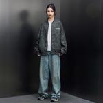 Kawasaki Кожаная куртка унисекс, Black (Fleece-Lined) - фото 9