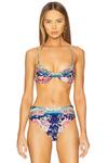 X revolve irene бикини топ Agua Bendita, navy multi - фото