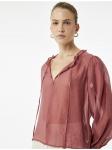 Блузка LS розового цвета KOTON - фото 2