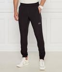 Спортивные штаны мужские Ea7 с логотипом, черный - фото 3