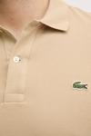 Хлопковая пике рубашка поло PH4012 02S Lacoste, бежевый - фото 5